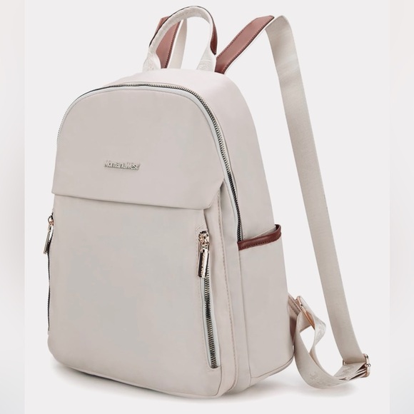 Montana West Handbags - NWOT Montana West Medium Backpack for Women Lightweight Backpack Purse Beige